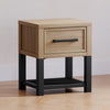 Newbern Nightstand, Assembled in Driftwood