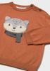MAYORAL BABY ANIMAL INTARSIA SWEATER