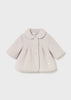 MAYORAL NEWBORN GIRL TERRY CLOTH COAT