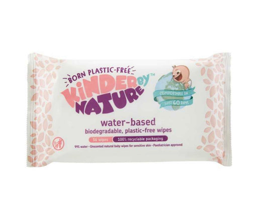 KINDER BY NATURE WATER - BASED BABY WIPES