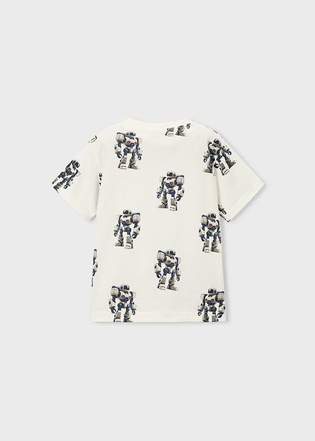 MAYORAL BOY ROBOT GRAPHIC T-SHIRT
