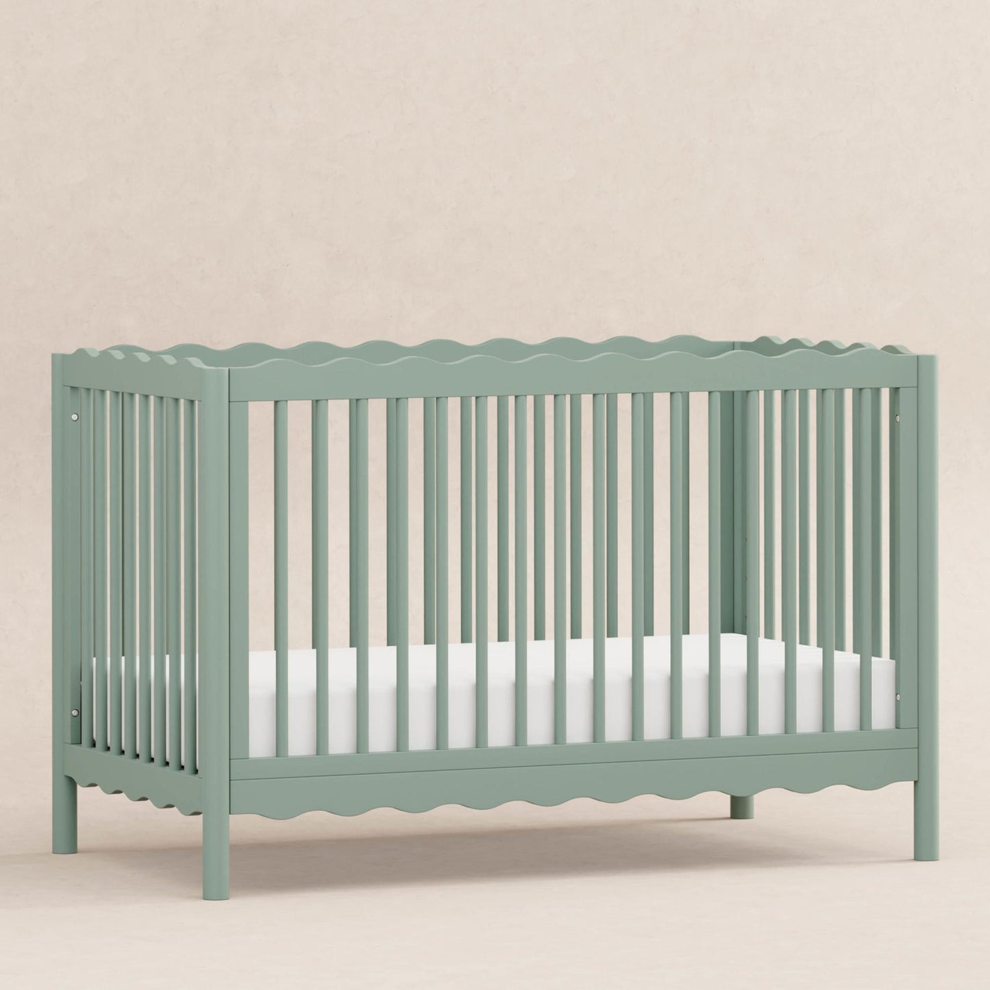 BABYLETTO SWELL 4-IN-1 CONVERTIBLE CRIB WITH TODDLER BED CONVERSION KIT