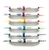 DOUBLE UP! DOUBLE-ENDED MARKERS SET OF 6