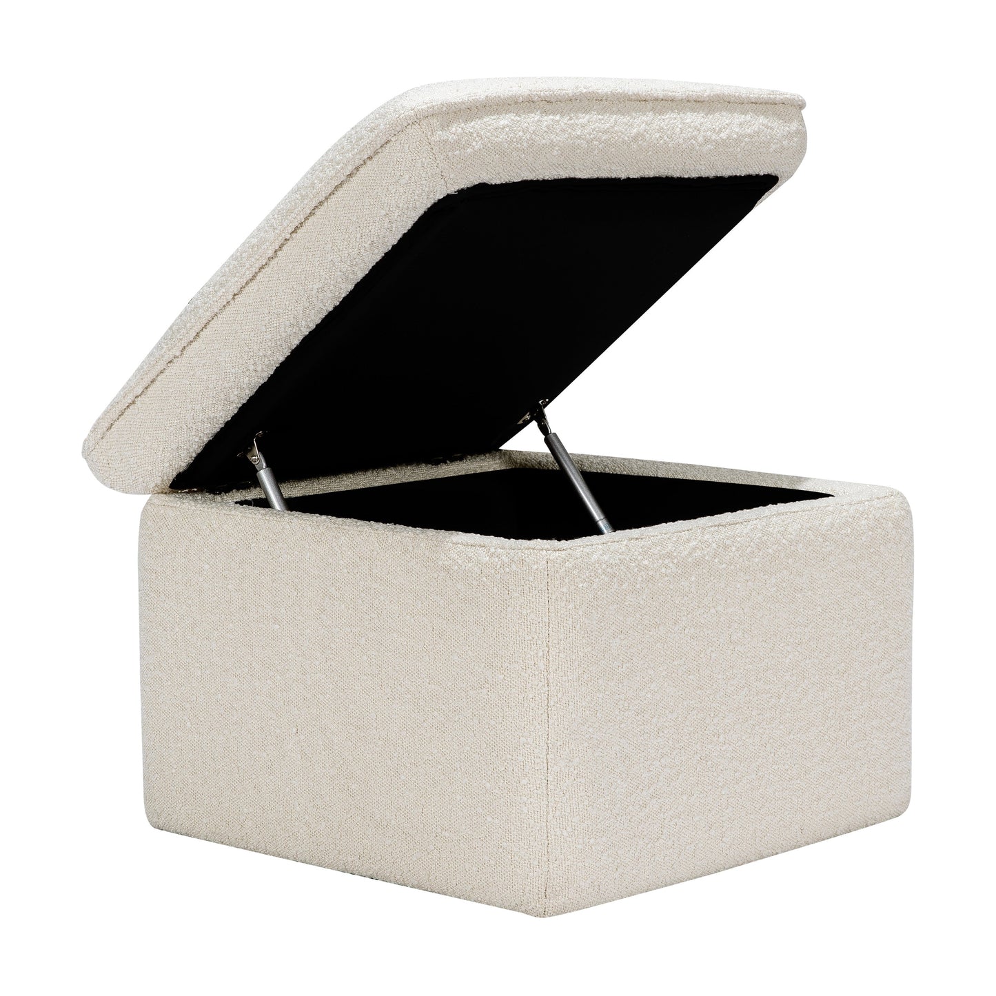 BABYLETTO CALI STORAGE OTTOMAN IN BOUCLE