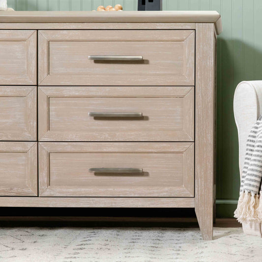 MONOGRAM BY NAMESAKE BECKETT 6-DRAWER DOUBLE DRESSER SANDBAR