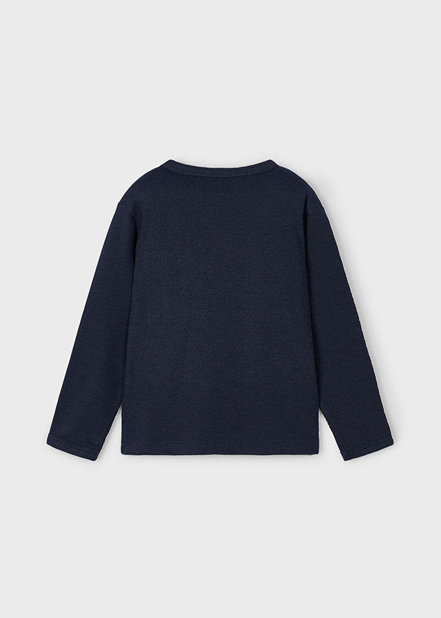 MAYORAL KNIT LONG SLEEVE NAVY