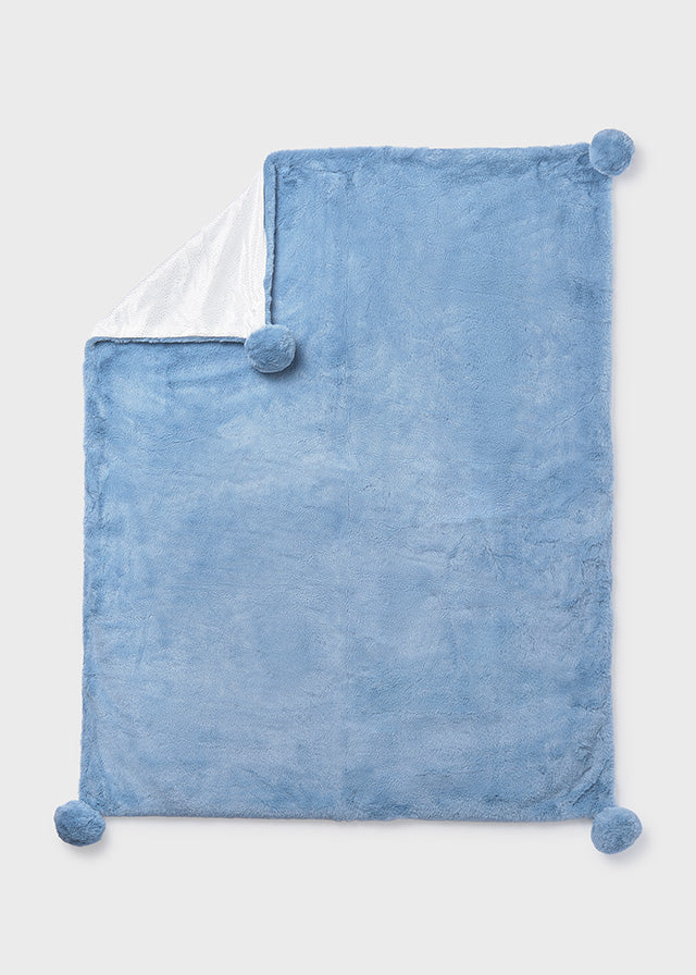 MAYORAL BABY PLUSH BLANKET - BLUE