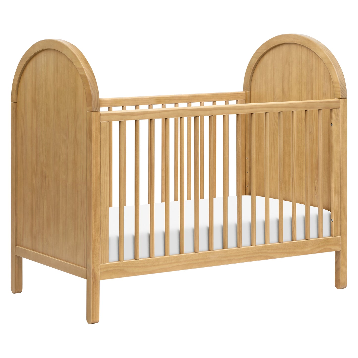 Bondi 3-in-1 Convertible Crib w/ Toddler Bed Kit in Honey