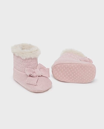 MAYORAL GIRL TRICOT FUR BOOTS