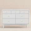 Palma 7-Drawer Double Dresser, Assembled in Warm White