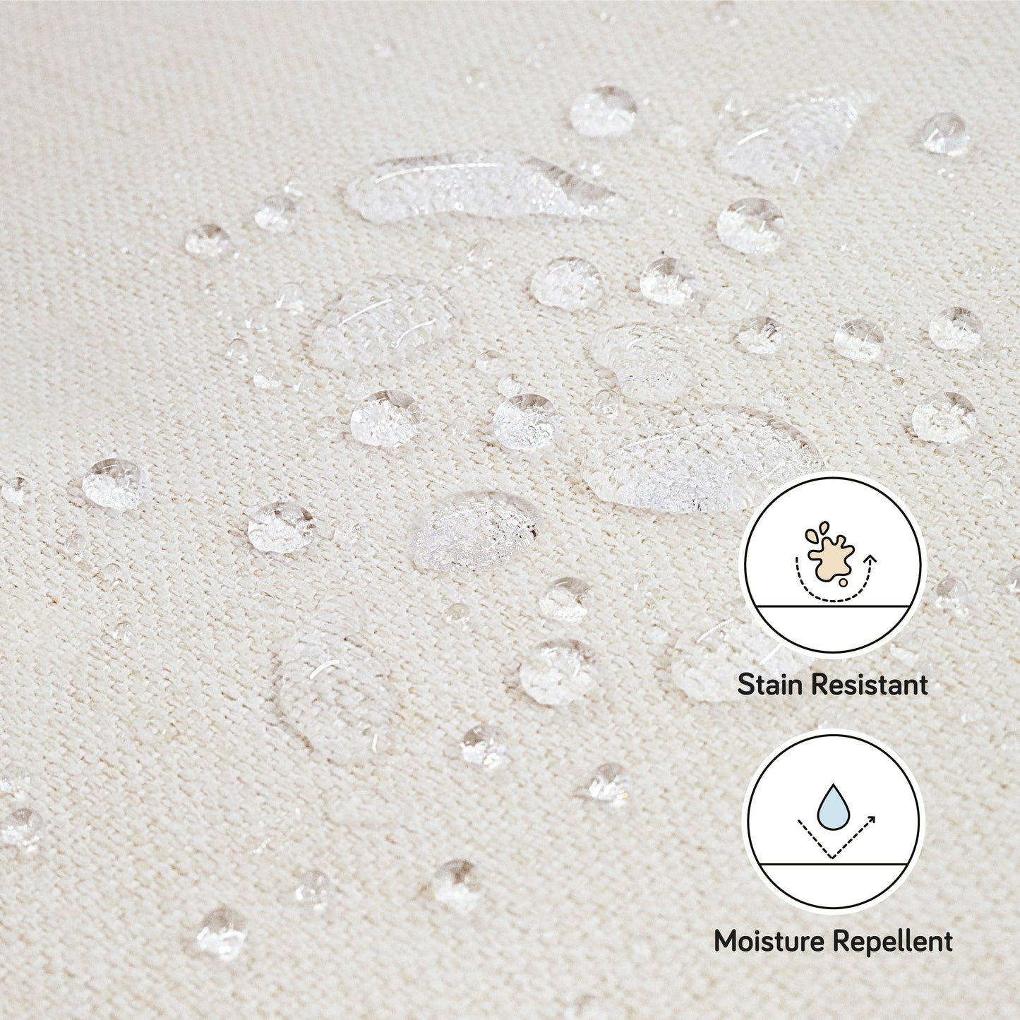 BABYLETTO NAKA STORAGE OTTOMAN IN ECO-PERFORMANCE FABRIC | WATER REPELLENT & STAIN RESISTANT