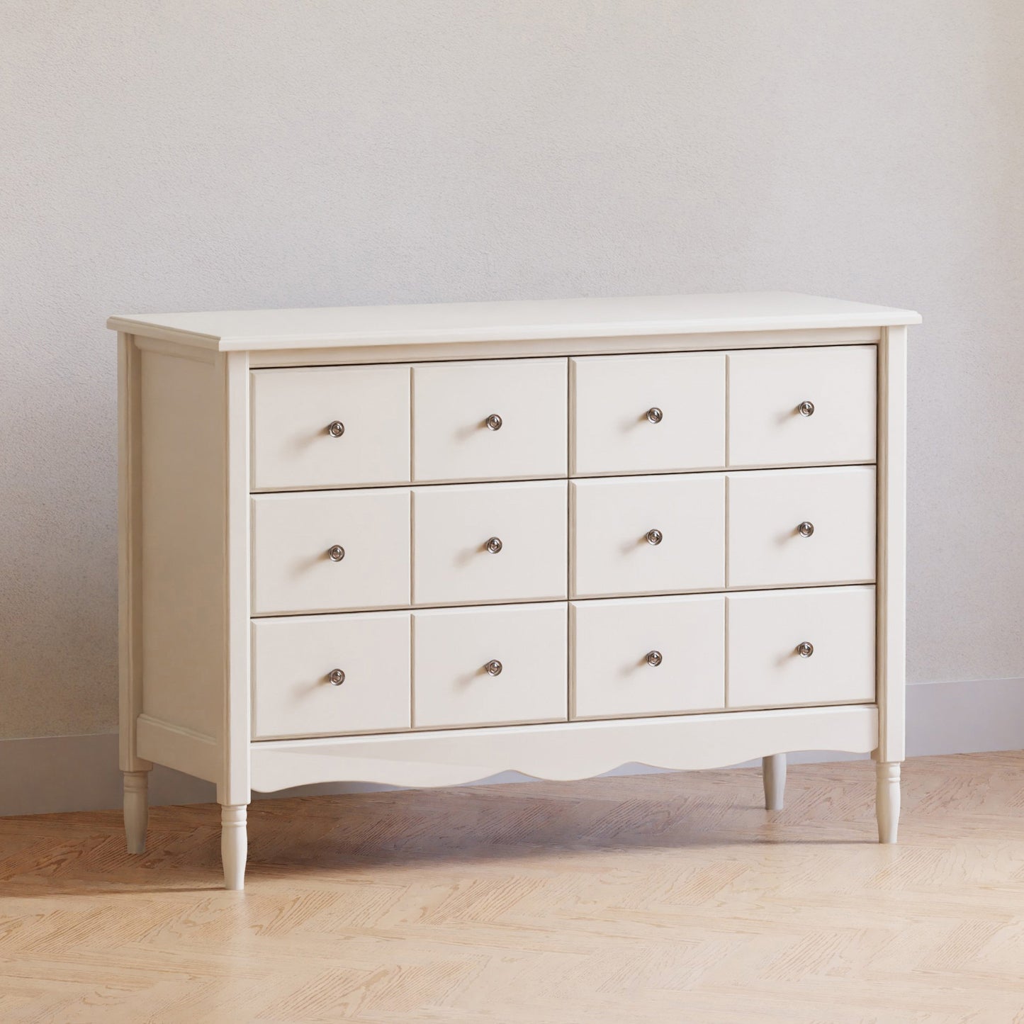 Liberty 6-Drawer Assembled Dresser in Warm White