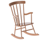 MAILEG ROCKING CHAIR,MINIATURE- DARK POWDER