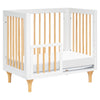 BABYLETTO LOLLY 4-IN-1 CONVERTIBLE MINI CRIB WITH TODDLER BED CONVERSION KIT