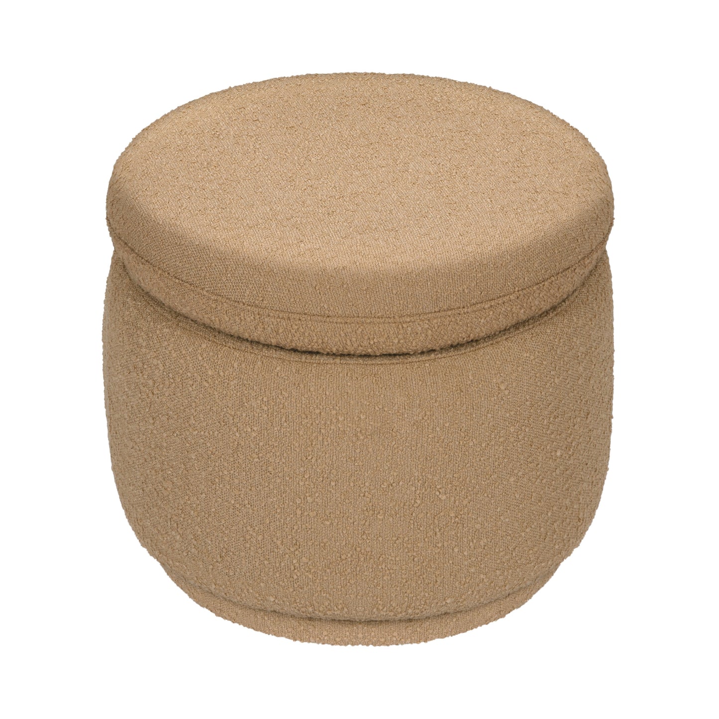 BABYLETTO ENOKI STORAGE OTTOMAN IN BOUCLE