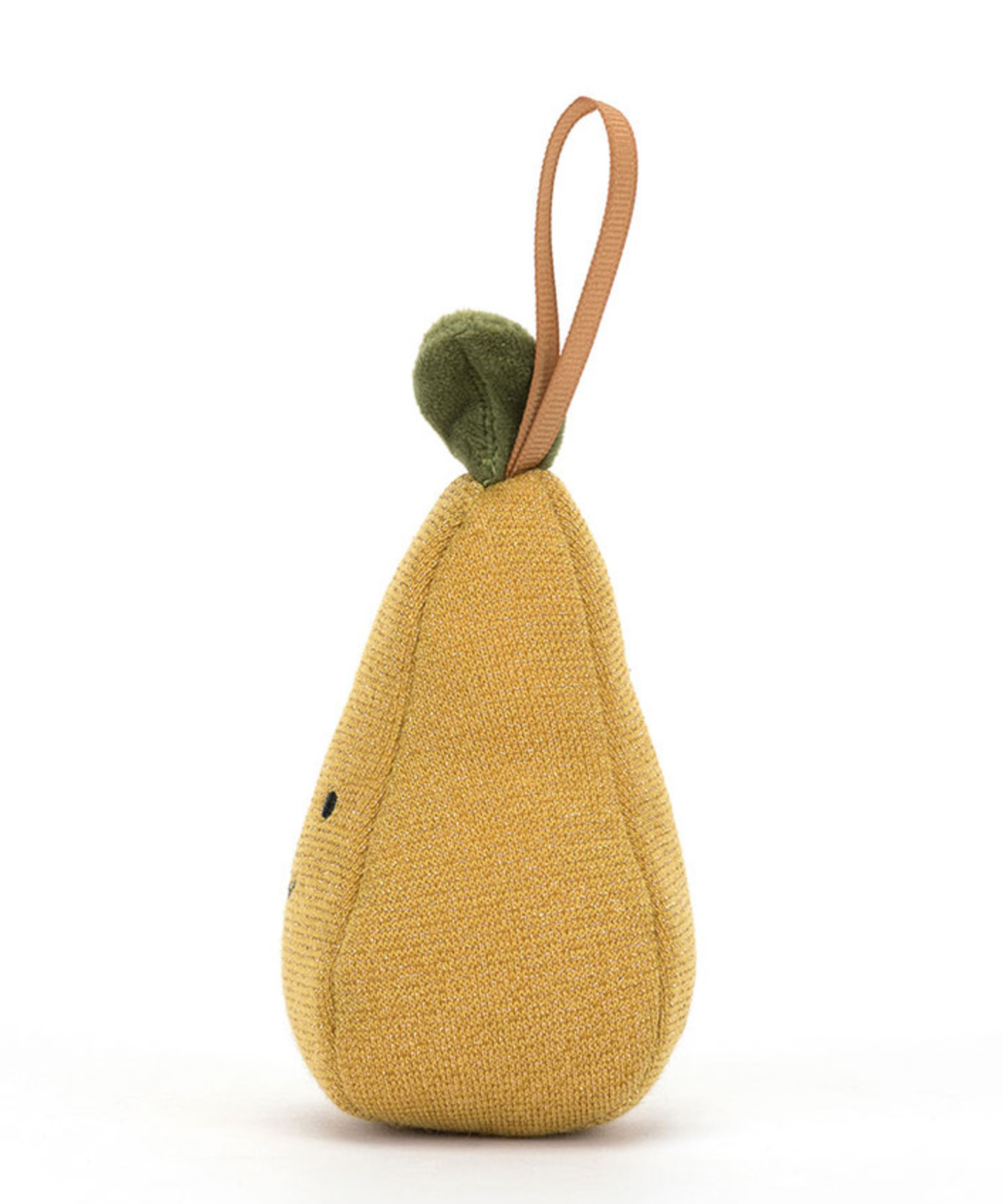 JELLYCAT FESTIVE FOLLY PEAR ORNAMENT