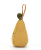 JELLYCAT FESTIVE FOLLY PEAR ORNAMENT