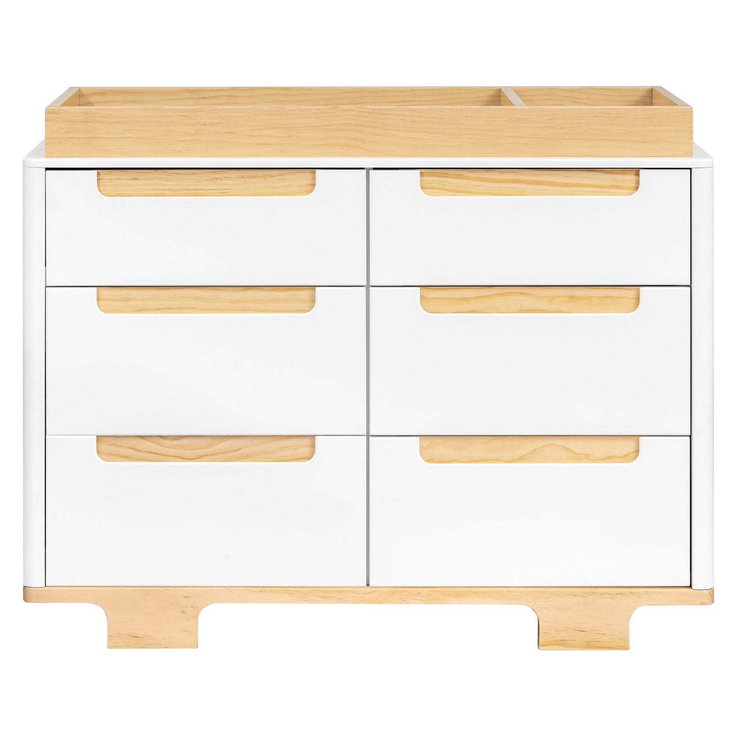 Yuzu 6-Drawer Dresser in Natural Walnut