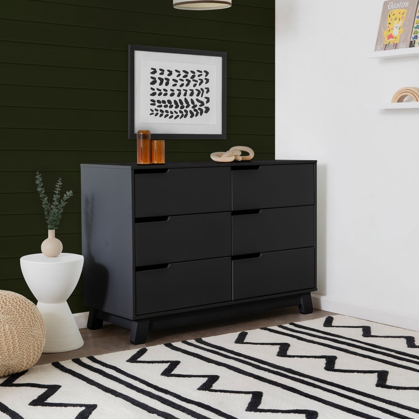 Hudson 6-Drawer Double Dresser, Assembled in Honey