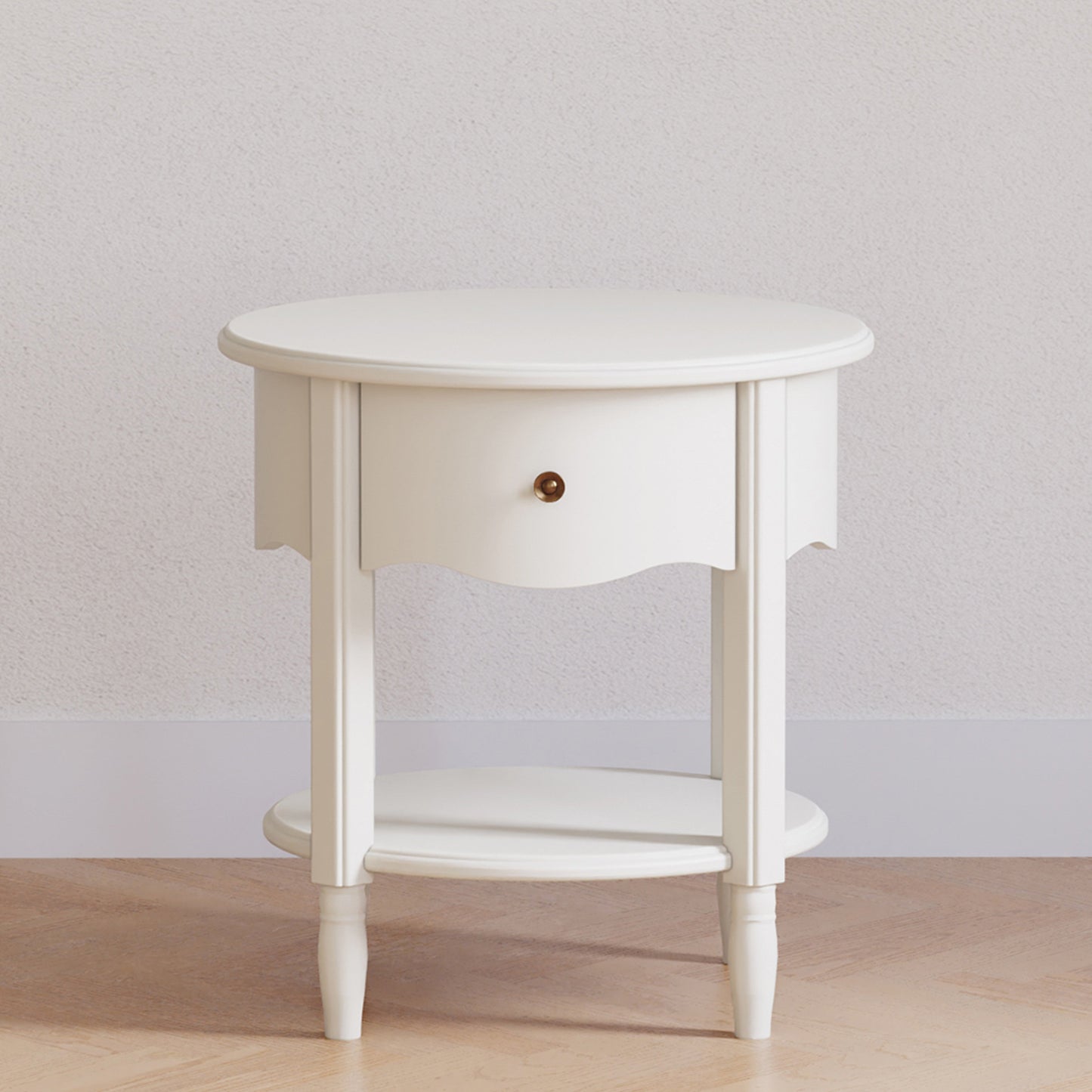 Liberty Assembled Nightstand in Warm White