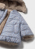 MAYORAL GIRL REVERSIBLE COAT - DREAM BLUE