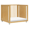 BABYLETTO PALMA 8-IN-1 CONVERTIBLE ALL-STAGES CRIB WITH BASSINET & TODDLER BED KIT