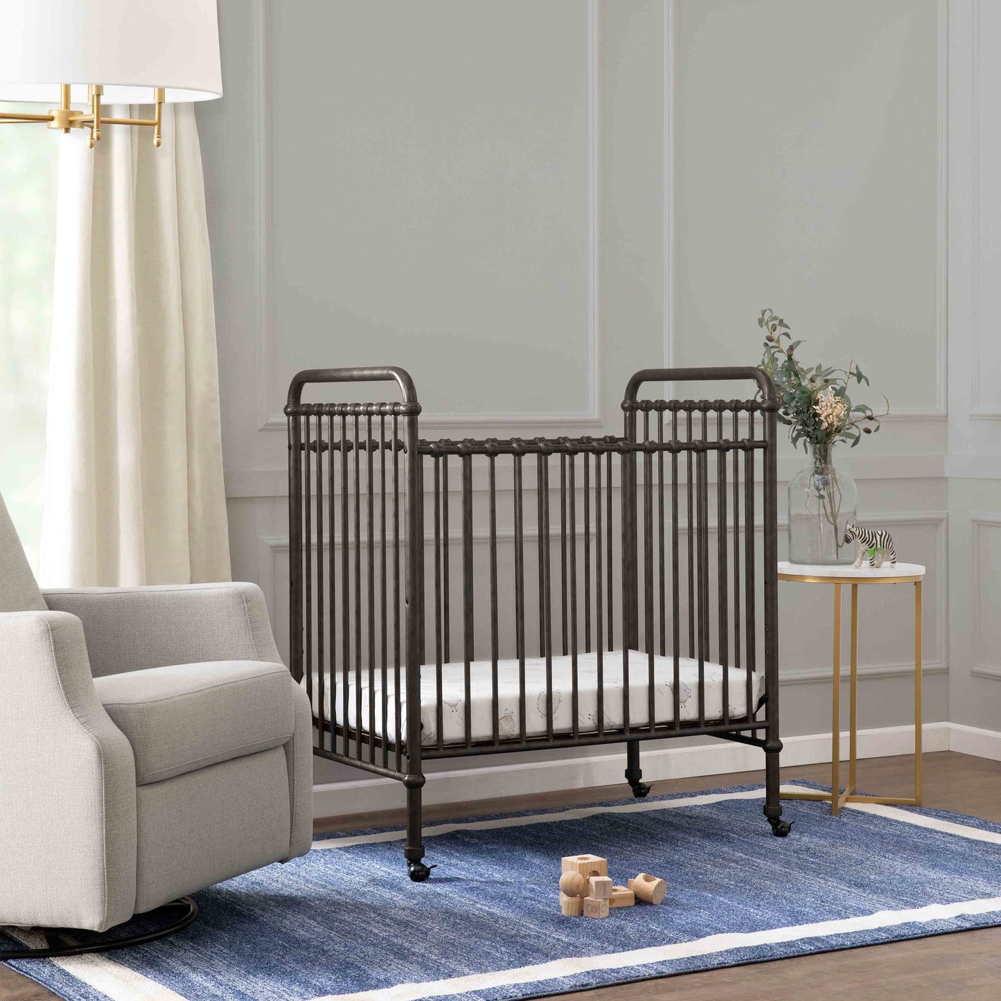 NAMESAKE ABIGAIL 3-IN-1 CONVERTIBLE MINI CRIB