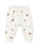 QUINCY MAE RELAXED FLEECE SWEATPANT CRITTERS
