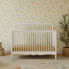 Liberty 4-in-1 Convertible Spindle Crib in Warm White