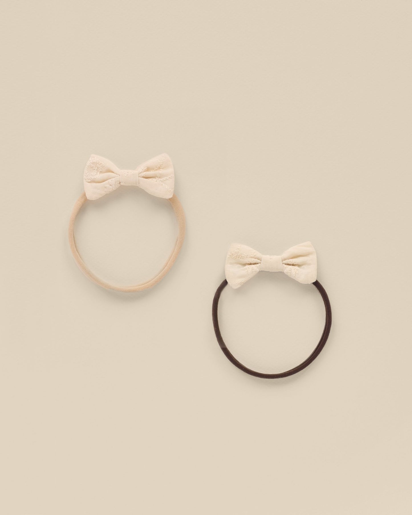 NORALEE LITTLE BOW HEADBAND NATURAL