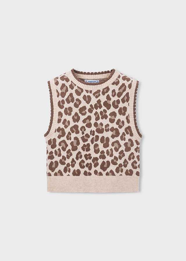 MAYORAL GIRL KNIT VEST