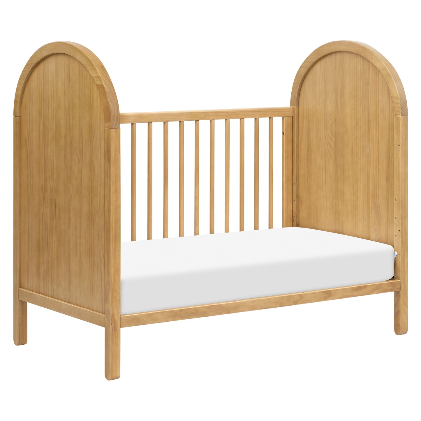 Bondi 3-in-1 Convertible Crib w/ Toddler Bed Kit in Honey