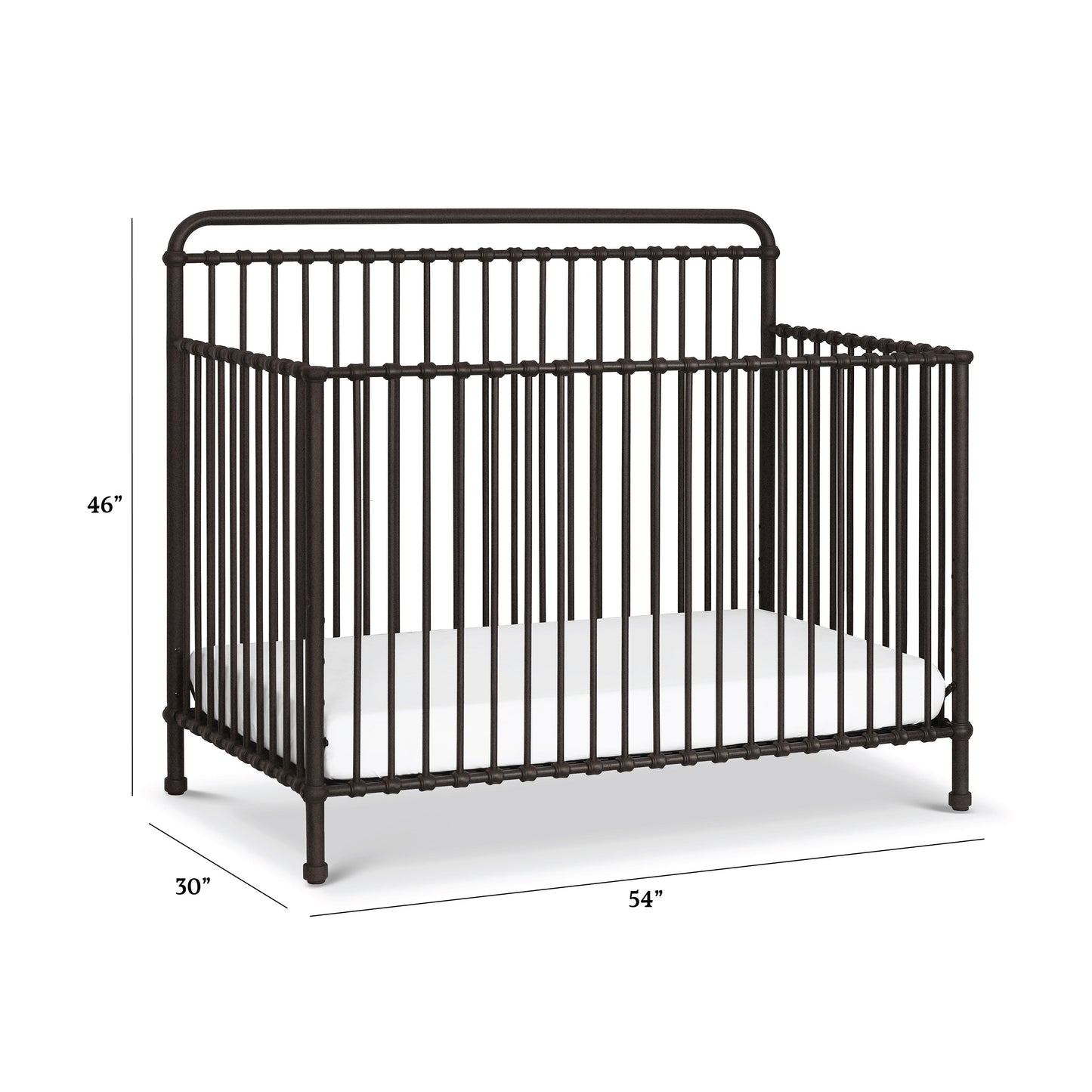 Winston 4-in-1 Convertible Crib in Heirloom Sage