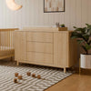 Pogo Tambour Assembled Dresser in Olive