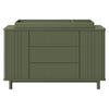 Pogo Tambour Assembled Dresser in Olive