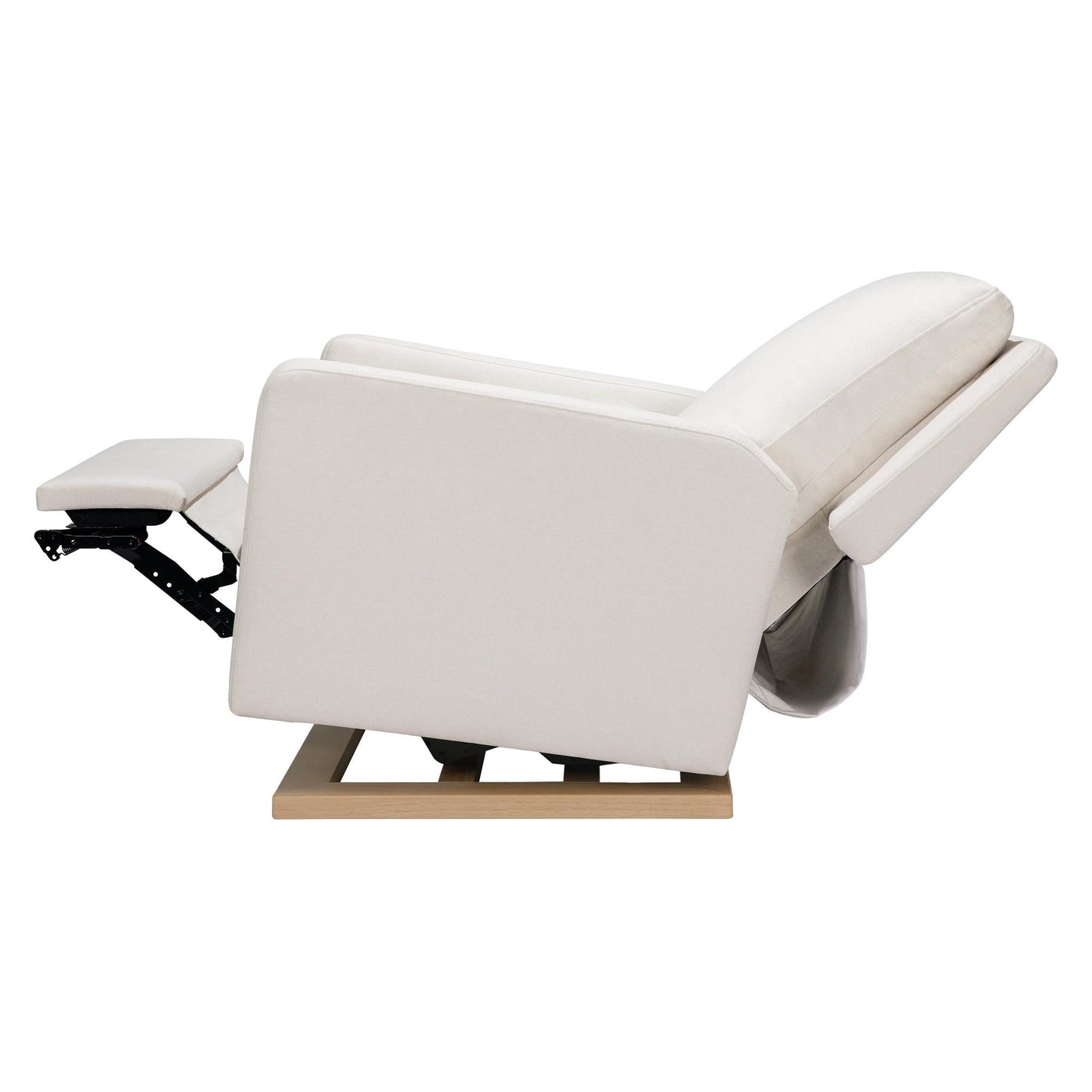 Sigi Glider Recliner w/ Electronic Control and USB in Performance Ivory Boucle