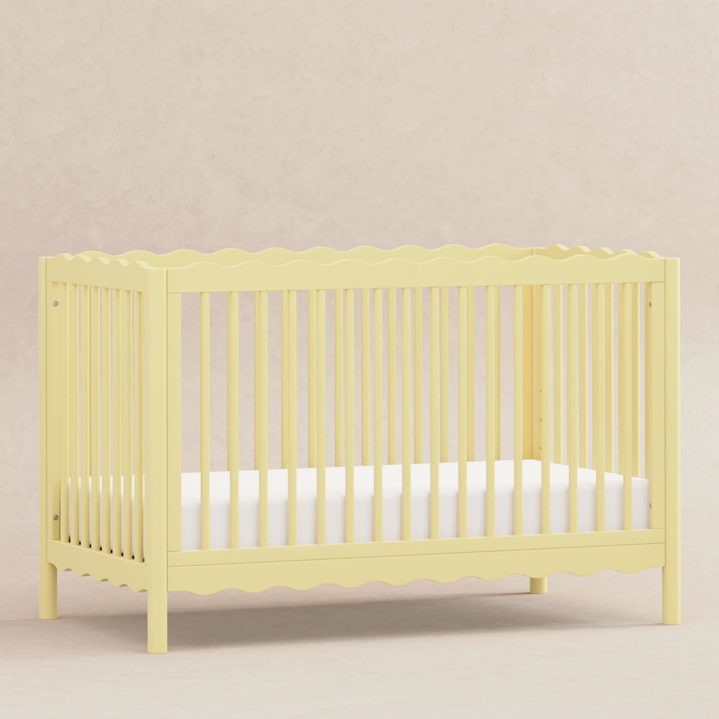 BABYLETTO SWELL 4-IN-1 CONVERTIBLE CRIB WITH TODDLER BED CONVERSION KIT