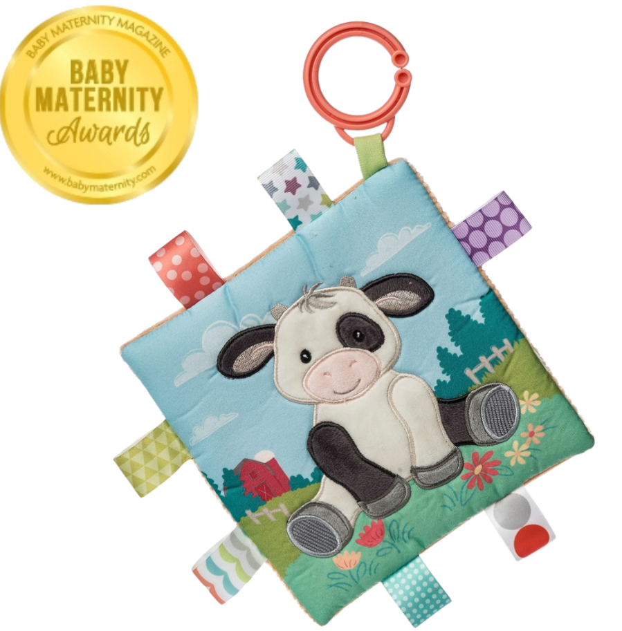 TAGGIES BUTTERCUP COW CRINKLE ME