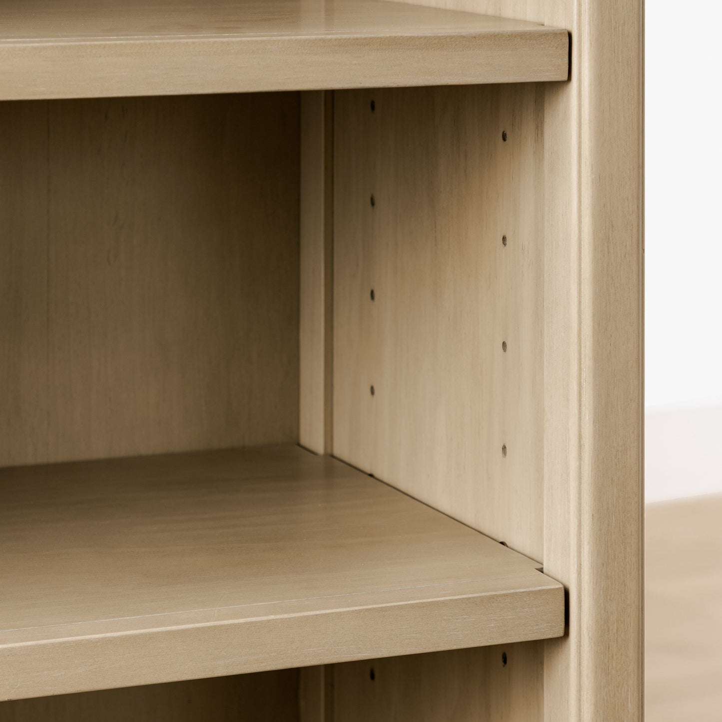 Liberty Assembled Bookcase in Warm White