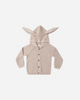 QUINCY MAE BUNNY KNIT SWEATER HEATHERED LATTE