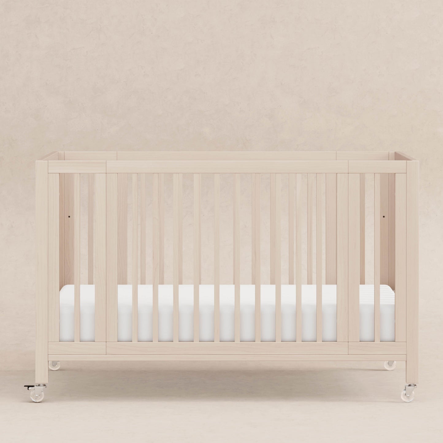 BABYLETTO ROLLI 9-IN-1 CONVERTIBLE ALL-STAGES CRIB WITH BASSINET & TODDLER BED CONVERSION KITS