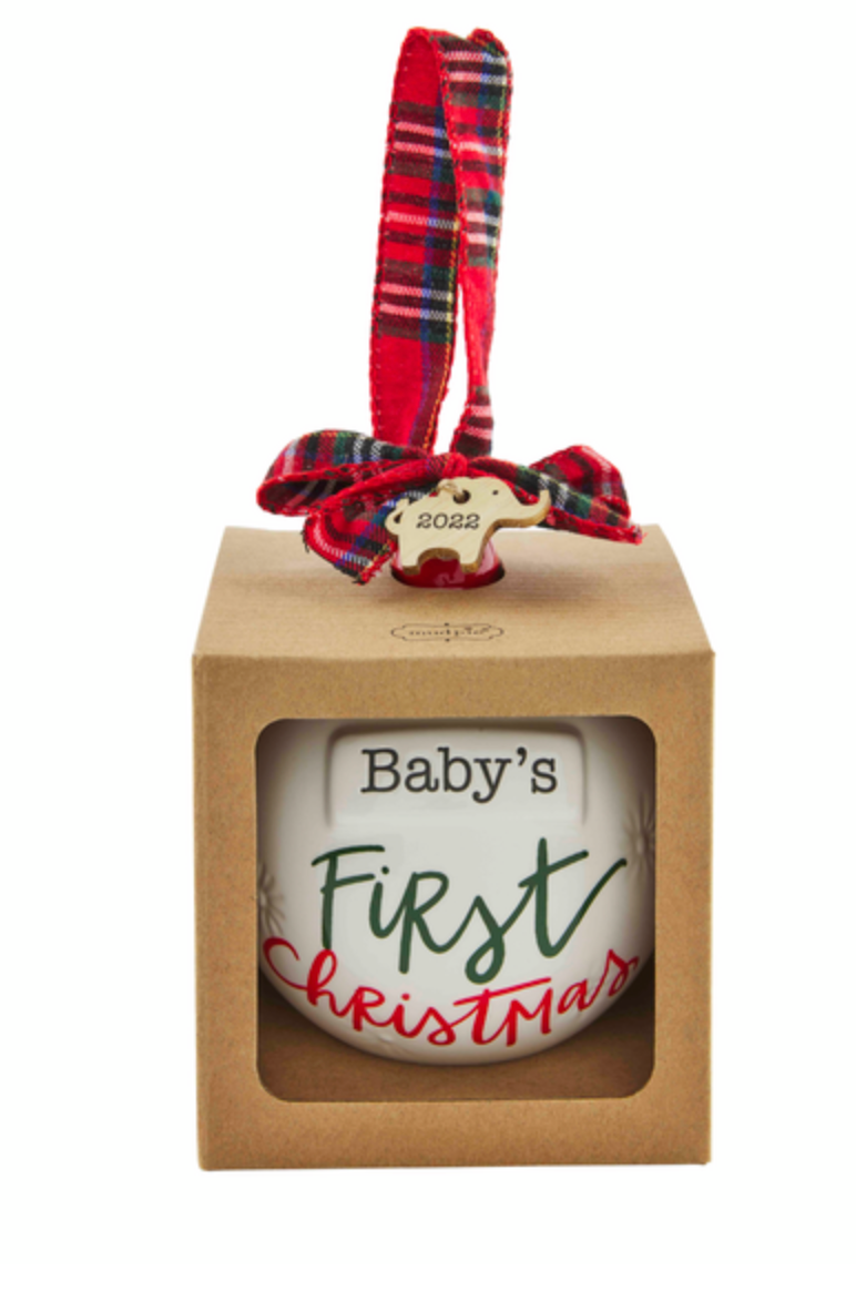 BABY'S FIRST CHRISTMAS ORNAMENT