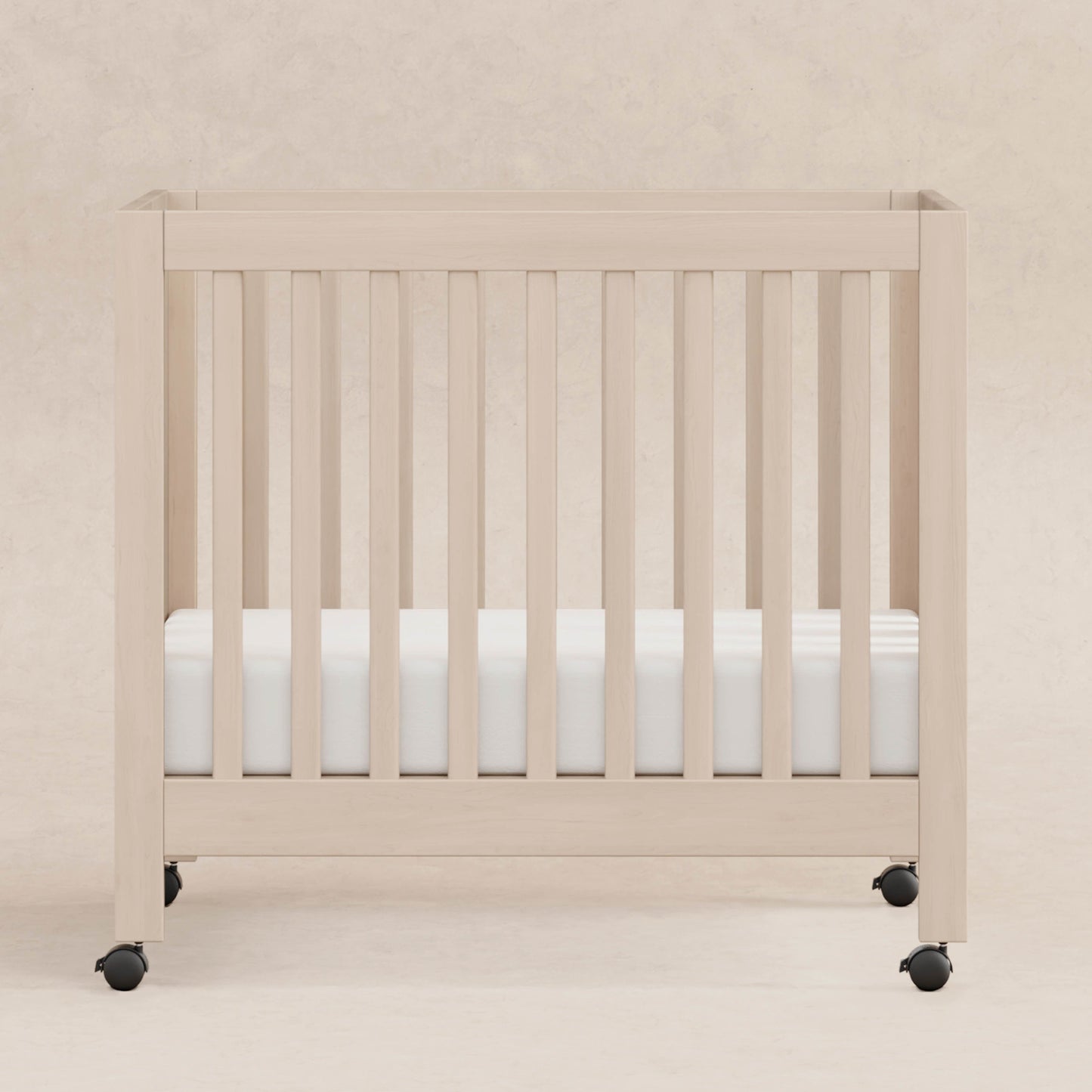 Origami Mini Crib in Light Sage