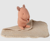 MAILEG LULLABY FRIENDS, PIG, MINI - ROSE