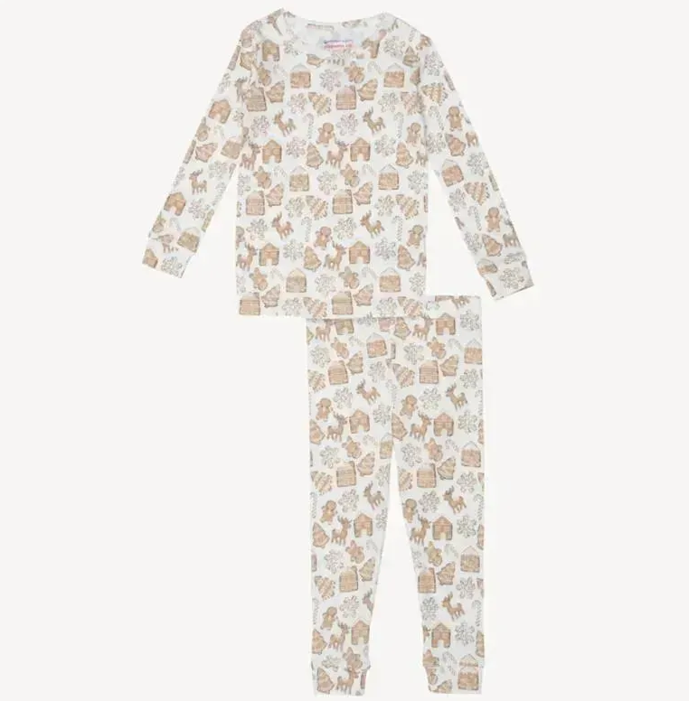 GINGERBREAD LANE ORGANIC COTTON LONG SLEEVE PJ