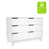 Hudson 6-Drawer Double Dresser, Assembled in Honey