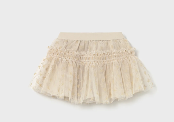 MAYORAL BABY POLKA DOTS TULLE SKIRT