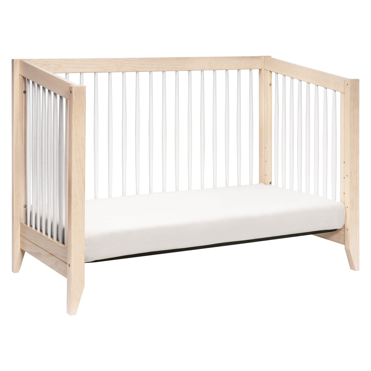 BABYLETTO SPROUT 4-IN-1 CONVERTIBLE CRIB WITH TODDLER BED CONVERSION KIT