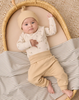 QUINCY MAE SIDE SNAP BODYSUIT + PANT SET PEARS