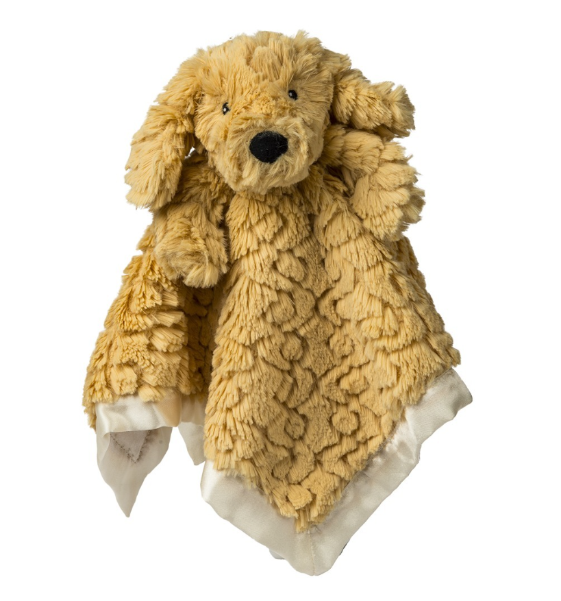 MARY MEYER PUTTY NURSERY GOLDEN PUPPY CHARACTER BLANKET